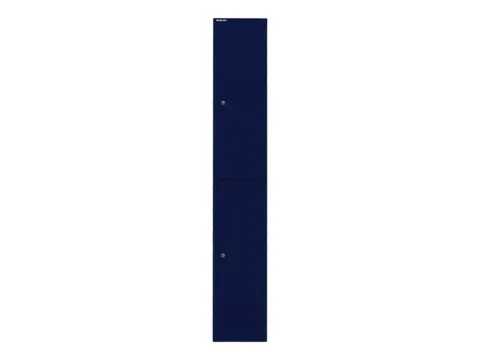 Garderobekast 1802x305x457mm 1x2 Vakken Plaatstaal Oxfordblauw