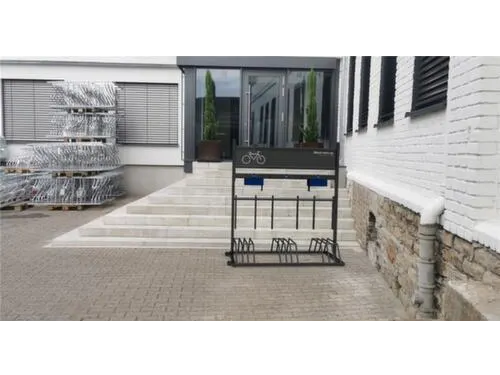 Mobiel fietsenrek,L 1300mm,6instelplaatsen,gebruik beide zijden