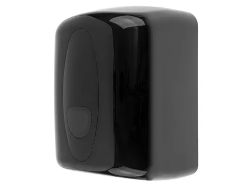 Poetsroldispenser Centerfeed Midi Kunststof Zwart