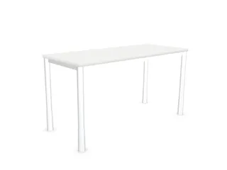 In hoogte verstelbaar bureau,HxBxD 720-840x1400x600mm,Bl-wit - 2