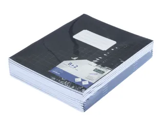 Schrift kangaro A5 ruit 10mm 80pagina's 60gram 10stuks zwart - 3