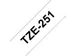 Labeltape Brother P-touch TZe-251 standaard 24mm zwart op wit