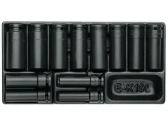 GEDORE 1500 ES K 19 L Set schroevendraaierbussen 1/2 inch in 1/3 ES mo