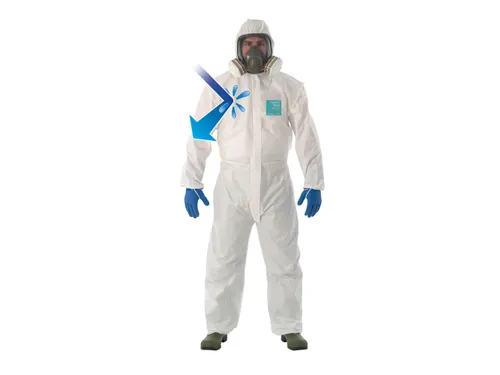 Ansell Alphatec 2000 Comfort-129 overall, wit, maat 2XL, per stuk