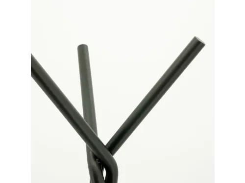 Staande Kapstok 160cm 3 Haken Zwart