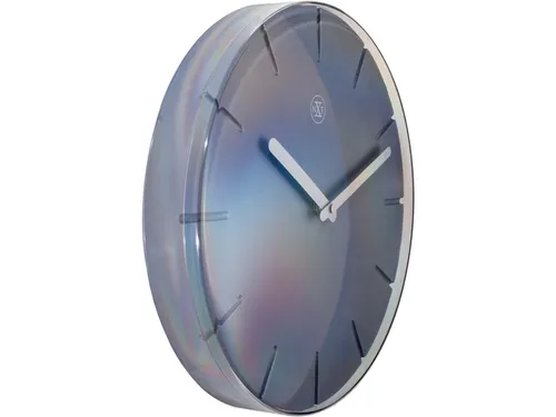 Wandklok nXt Sweet Ø 20cm grijs streepaanduiding