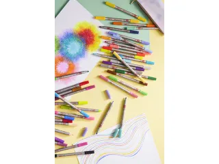 viltstiften Faber-Castell Duo etui met 10 stuks - 9