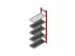 rayonnage pour classeurs,rayonnage suivant,HxlxP 1750x760x335mm
