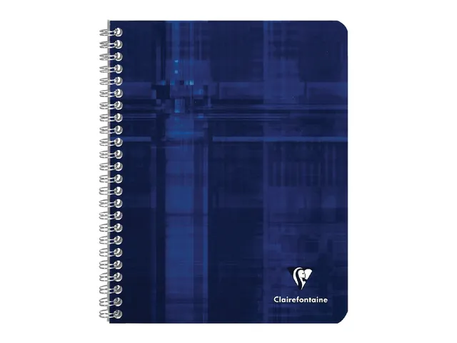 Schrift Clairefontaine Matris 210x297mm lijn 100blz spiraal Assorti