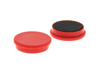 Memomagneten Smit Visual 25mm Rood Rond 10 stuks - 2