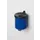 Wandasbak 0.6l HxØ 100x90mm Ral 5010 Staal