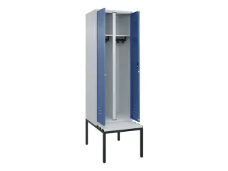 locker voor scheiding van kleding,HxBxD 2120x600x815mm,2vak - 2