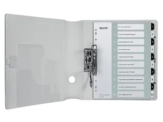 WOW printbare index, 10 tabs, zwart-wit - 4