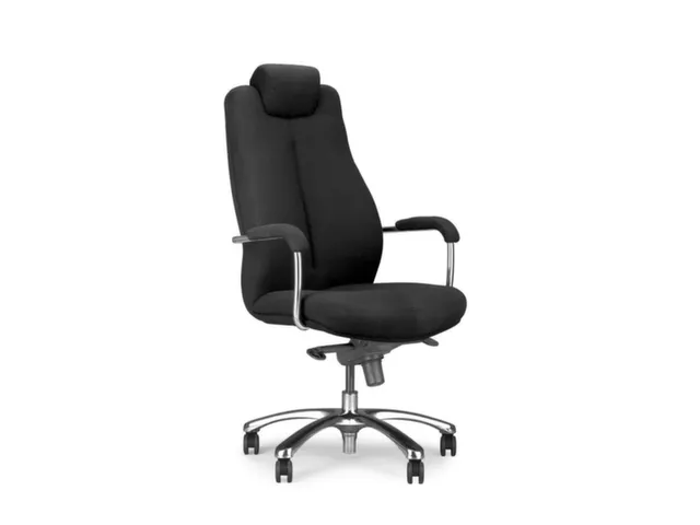 Siège Pivotant Pour Fortes Charges,A. Accoudoirs,Assise Tissu Noir