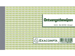 Ontvangstbewijzen Exacompta Manifold dupli 50vel Nl - 1