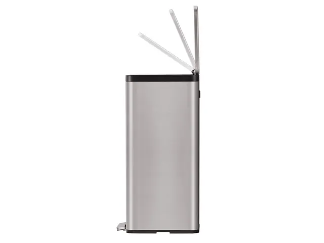 Ecomaid pedaalemmer 45 Liter Mat RVS Fingerprintproof