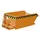 mini-kiepbak,HxLxB 450x1385x680mm,0,23m³,draagverm. 750kg,RAL2000
