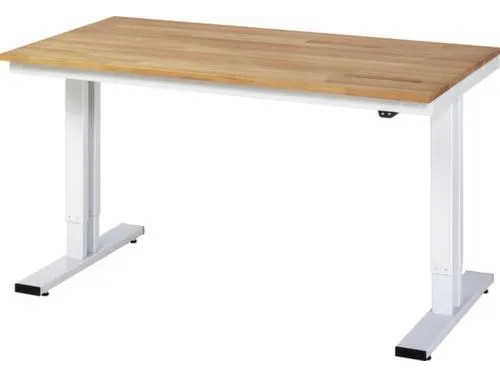 Werkbank elektrisch hoogte verstelbaar 720-1120x1500x800mm beukblad