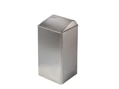 Afvalbak Rvs 65 Liter Met Push Klep