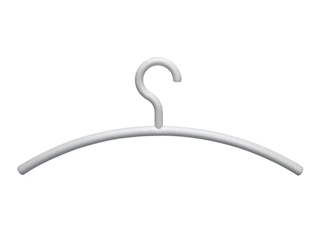 Kledinghanger MAUL acryl 460X190mm wit 5 stuks