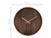 Wandklok NeXtime Oslo Large 50 cm bruin