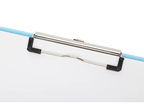 Klembord MAUL A4 staand transparant PS neon blauw