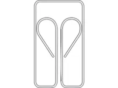 Trombones Alco 3-22m "Hibou" Boîte 100 pièces