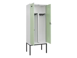 PBM-locker,HxBxD 2120x800x500mm,2vak,vak B 400mm,draaigrendel - 1