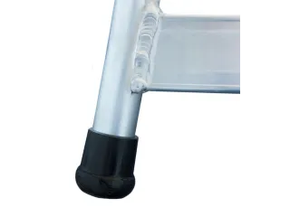 Montagetrap Aluminium H 0 2M 1Trede Incl. Platform Treden Rooster - 4