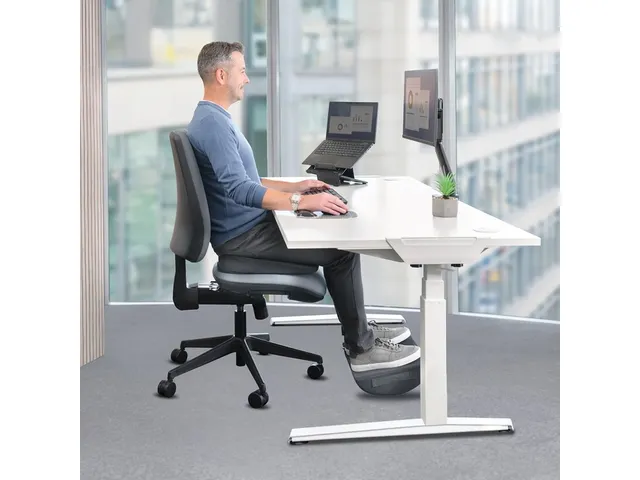 Coussin d'assise Fellowes Breyta Wig noir