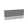 opzetpaneel bureau aanbouw achter MP-lichtgrijs BN8078-grijs 1200mm