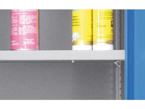 tablette en acier p. armoire murale lxP 400x300mm acier laqué RAL5010