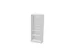 kantoorstelling,HxBxD 1895x800x445mm,Bl-wit