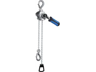 aluminium takel,trekbel. 250kg,hef H 1,5m,1strengen - 2