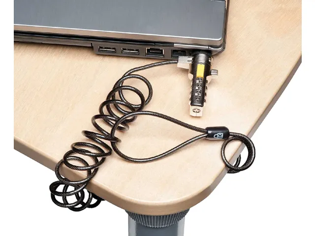 Kit de sécurité Kensington verrou PC portable métal/noir