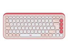 Logitech POP Icon Keys toetsenbord Bluetooth QWERTY US Roze Wit