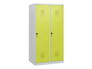 schoollocker,HxBxD 1530x800x500mm,2vak,vak B 400mm,draaigrendel - 2