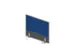 panneau de rehausse,p. table de bureau,MS-gris foncé,BN6016-bleu