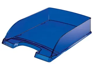 brievenbakje Plus 5226 blauw transparant A4 - 1