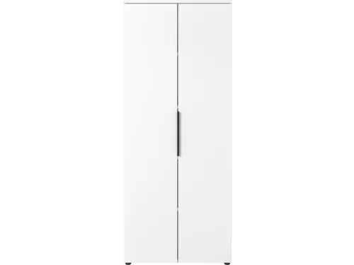 dossierkast,HxBxD 1970x810x400mm,4xhouten vloer,5ordnerhoogte,romp wit