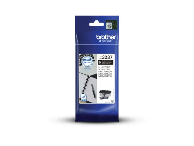 Inktcartridge Brother LC-3237 zwart