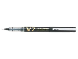 Rollerpen Pilot Hi-Tecpoint V7 Cartridge System Begreen 0.7mm Zwart - 5