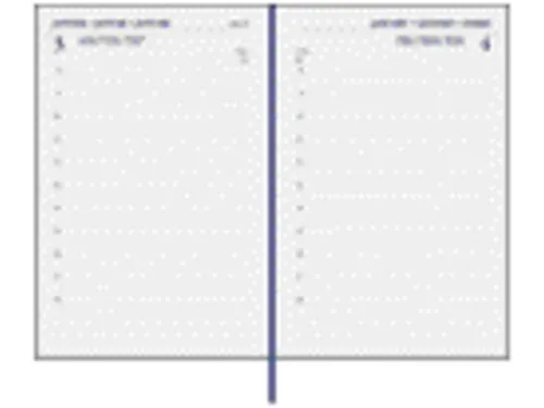 Agenda 2027 Ryam Memoplan 1 Mundior 1dag/1pagina zwart