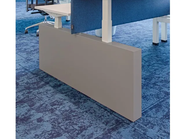 Wang voor Dextro Plus Duo bureau aluminium