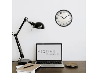 Wandklok NeXtime Dickens 30 cm wit - 7