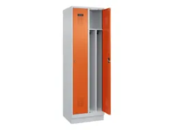 locker voor scheiding van kleding,HxBxD 1950x600x500mm,2vak