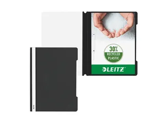 Snelhechter Leitz 4191 Standaard A4 zwart 30% gerecycled plastic - 7