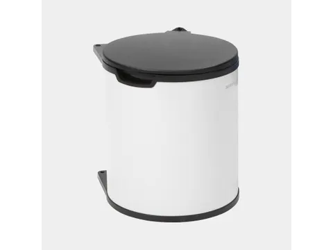 Inbouwafvalemmer Built-In 15 Liter Wit