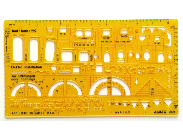 Architect-combisjabloon Aristo 1 : 50