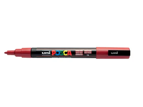 Posca Paintmarker Pc-3m Donkerrood